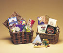 Sweet and Savory and Chocolate Seduction baskets