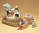 Provence spa and bath gift basket
